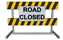 Road Closed Sign