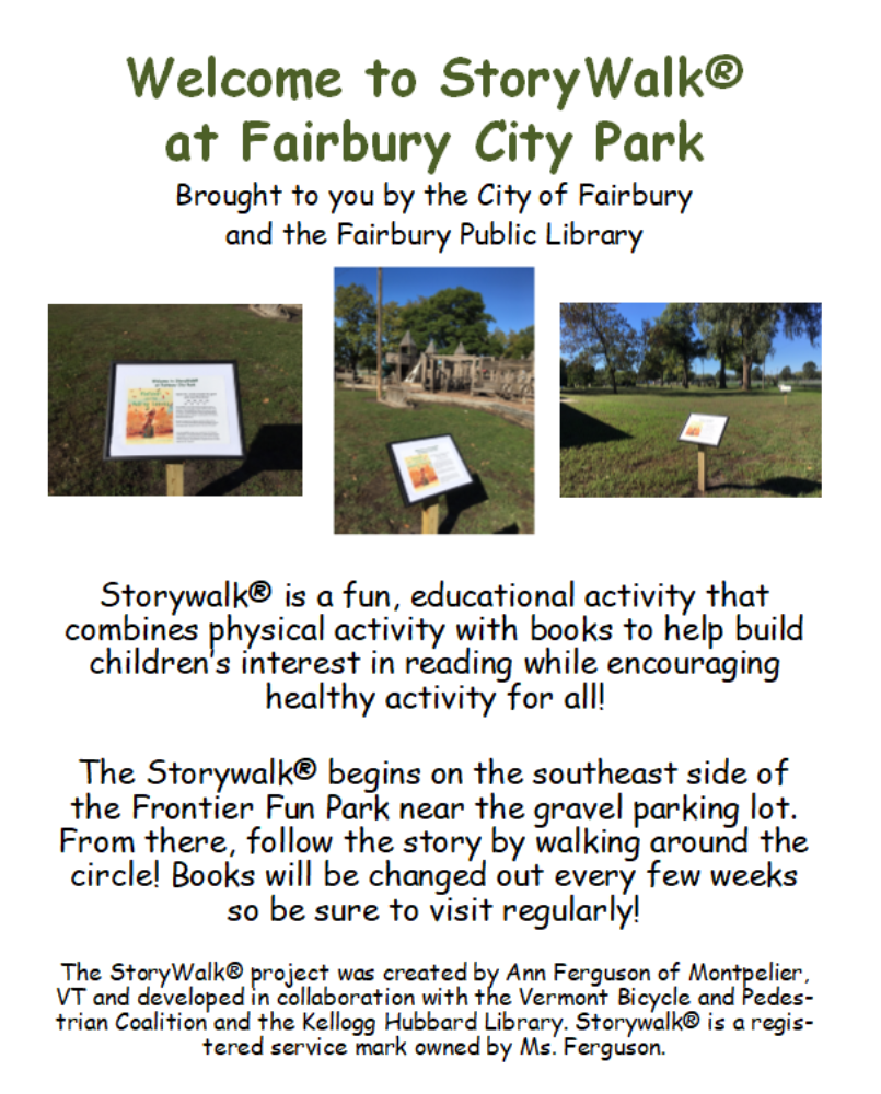 WELCOME TO STORY WALK JPG