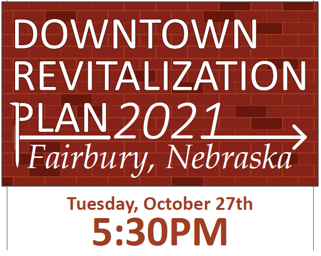 DOWNTOWN REVITALIZATION PLAN 2021 BANNER