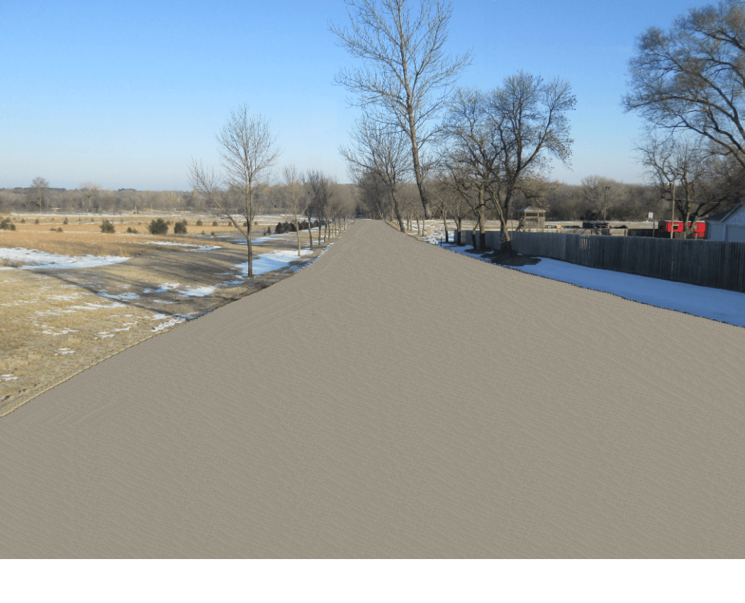 CRYSTAL SPRINGS PHOTO NO TREES ONE ROAD